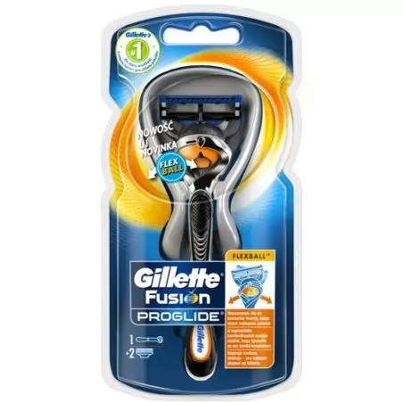 Holicí strojek ProGlide Flexball + náhradní hlavice Gillette - 2 ks