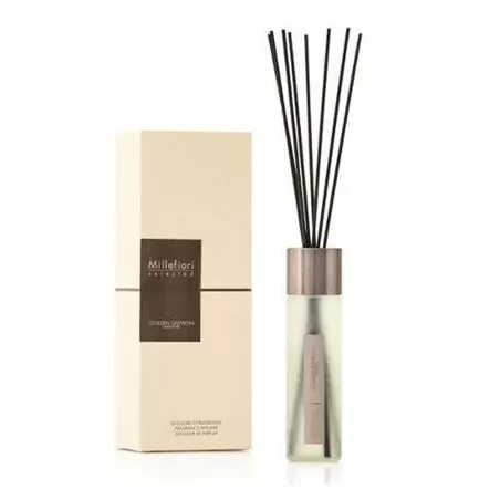 Aroma difuzér Selected Zlatý šafrán Millefiori Milano - 100 ml