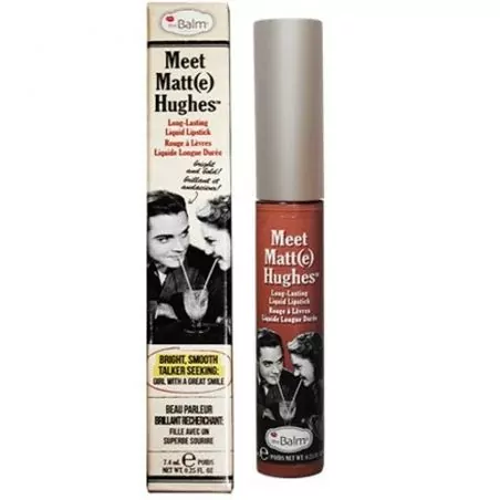 Dlouhotrvající tekutá rtěnka Meet Matt(e) Hughes theBalm / Odstín: ChivalrousBright Pink - 7,4 ml