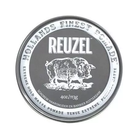 Pomáda na vlasy s extra silnou fixací (Extreme Hold Matte Pomade) Reuzel - 113 g