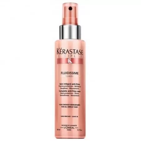 Kompletní péče pro nepoddajné a krepatějící se vlasy Discipline (Fluidissime Spray) Kérastase - 150 ml