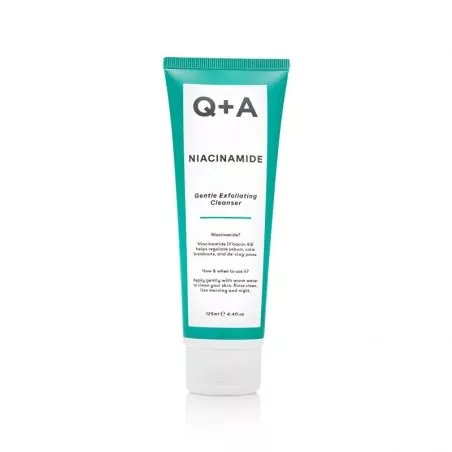 Šetrný exfoliační čisticí gel s niacinamidem (Gentle Exfoliating Cleanser) Q+A - 125 ml