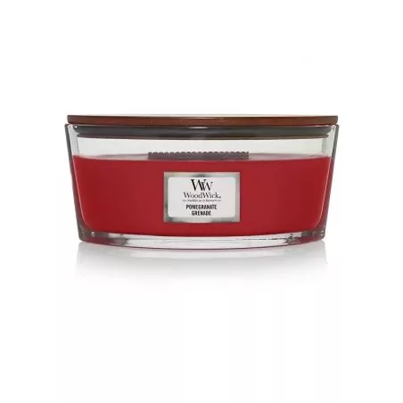 Vonná svíčka loď Pomegranate WoodWick - 453,6 g