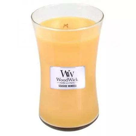 Vonná svíčka váza Seaside Mimosa WoodWick - 609,5 g