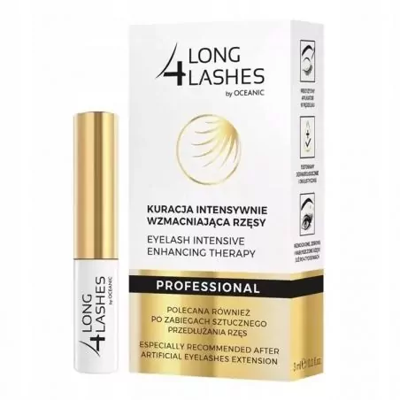 Intenzivní kúra pro posílení řas (Eyelash Intensive Enhancing Therapy) Long 4 Lashes - 3 ml