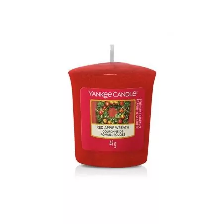 Aromatická votivní svíčka Red Apple Wreath Yankee Candle - 49 g