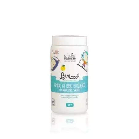 Dětský zásyp do koupele i na přebalování z rýžového škrobu BIO Officina Naturae - 100 g