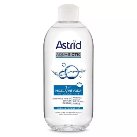 Micelární voda pro normální a smíšenou pleť Fresh Skin 3v1 Astrid - 400 ml