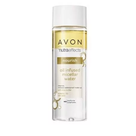Dvoufázová micerální čisticí pleťová voda Nutraeffects (Micellar Water) Avon - 200 ml