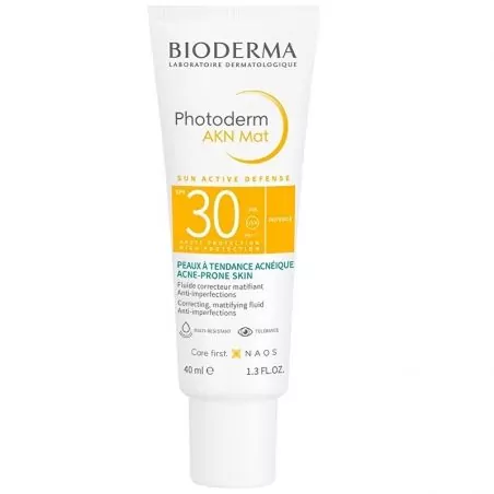 Matující fluid na opalování SPF 30 Photoderm AKN Mat (Mattifying Fluid) Bioderma - 40 ml