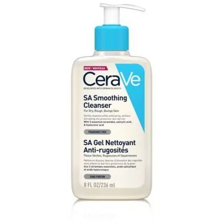 Čisticí zjemňující emulze pro normální a suchou pokožku SA Smoothing Cleanser CeraVe - 236 ml
