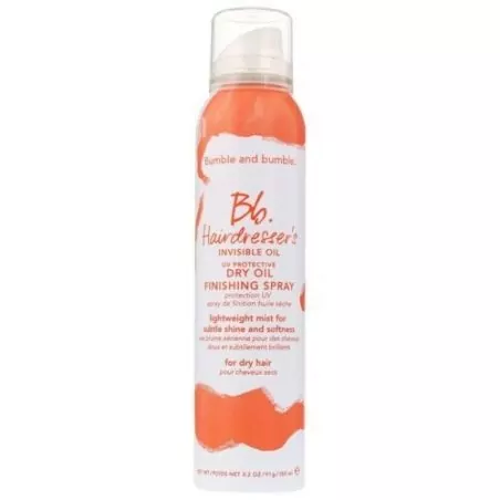 Sprej pro suché vlasy s efektem proti krepatění Hairdresser`s Invisible Oil UV Protective (Dry Oil Finishing Spray) Bumble and b