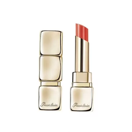 Lesklá rtěnka KissKiss Shine Bloom (Lipstick) Guerlain / Odstín: 309 Fresh Coral - 3,2 g