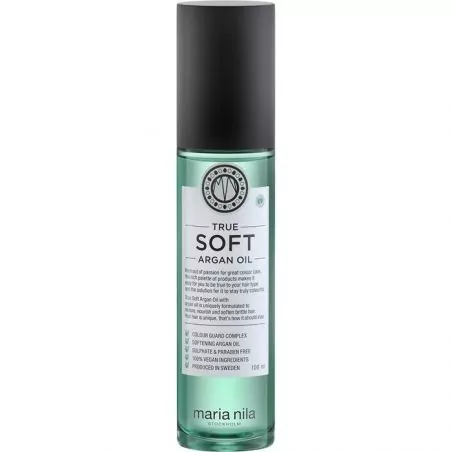 Vyživující arganový olej na suché a poškozené vlasy True Soft (Argan Oil) Maria Nila - 100 ml