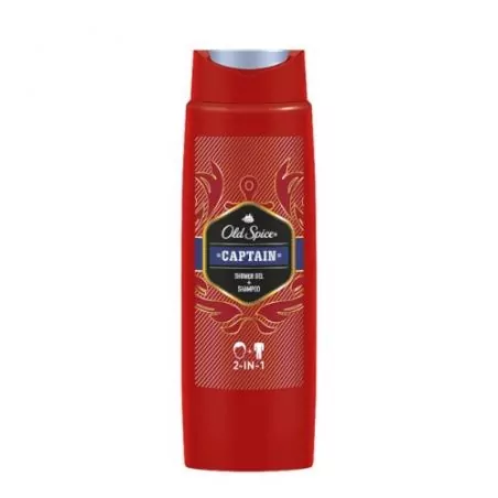 Sprchový gel na tělo a vlasy Captain (Shower Gel + Shampoo) Old Spice - 250 ml
