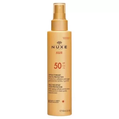 Sprej na opalování Sun SPF 50 (Melting Spray High Protection) Nuxe - 150 ml