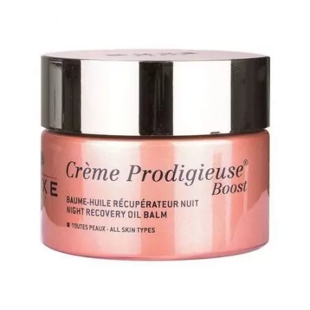 Noční obnovující balzám s regeneračním účinkem Creme Prodigieuse Boost (Night Recovery Oil Balm) Nuxe - 50 ml