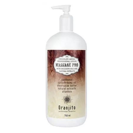 Masážní mléko Čokoláda (Massage Pro Chocolate Professional Lotion) Oranjito - 750 ml