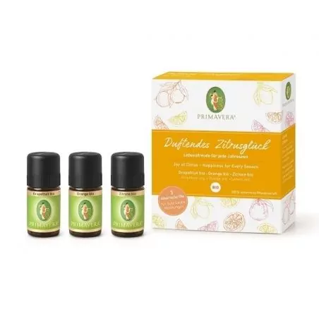 Poznávací sada Citrusové štěstí Primavera - 3 x 5 ml