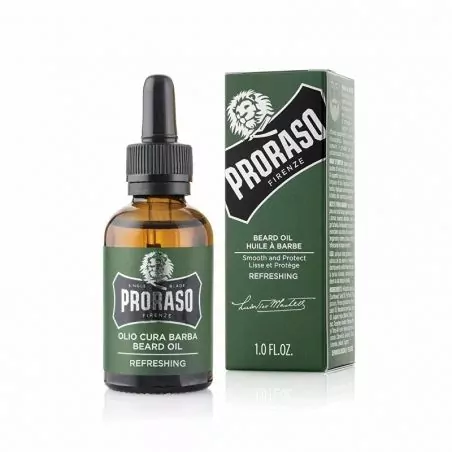 Olej na vousy Eucalyptus Refresh Proraso - 30 ml