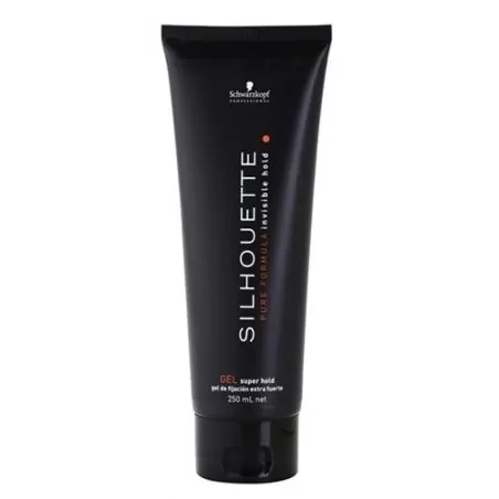 Zpevňující gel na vlasy Silhouette (Gel Super Hold) Schwarzkopf Professional - 250 ml