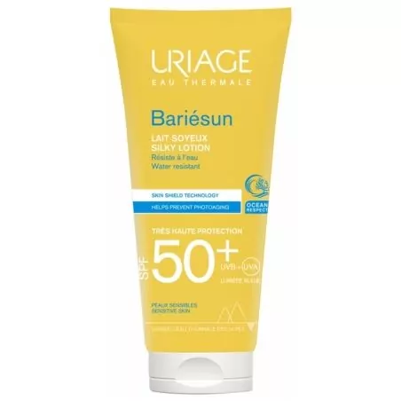 Mléko na opalování SPF 50+ Bariesun (Silky Lotion) Uriage - 100 ml