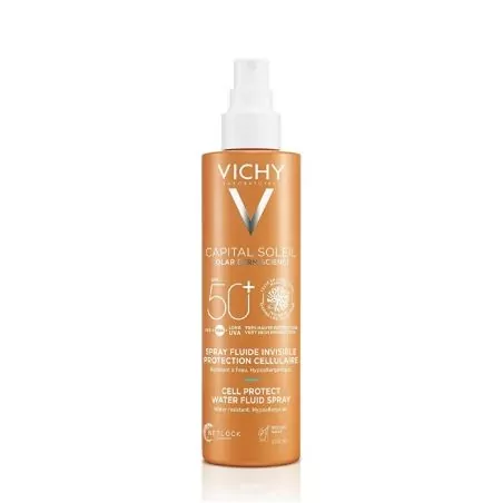 Voděodolný fluidní sprej SPF 50+ Capital Soleil (Water Fluid Spray) Vichy - 200 ml