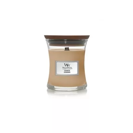 Vonná svíčka váza malá Cashmere WoodWick - 85 g