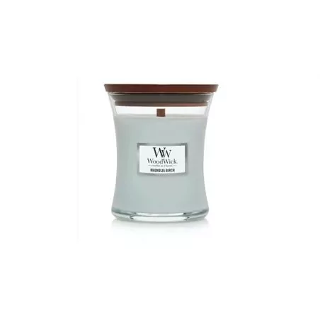 Vonná svíčka váza malá Magnolia Birch WoodWick - 85 g