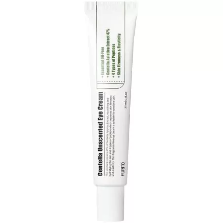 Neparfémovaný oční krém Centella Unscented (Eye Cream) PURITO - 30 ml