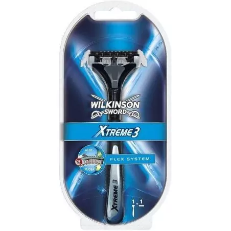 Holicí strojek pro muže + 1 náhradní hlavice Xtreme3 System Wilkinson Sword