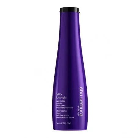 Fialový šampon neutralizující žluté tóny Yubi Blonde (Anti-Brass Purple Shampoo) Shu Uemura - 300 ml