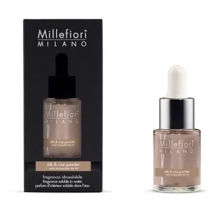 Aroma olej Hedvábí & rýžový prášek Millefiori Milano - 15 ml