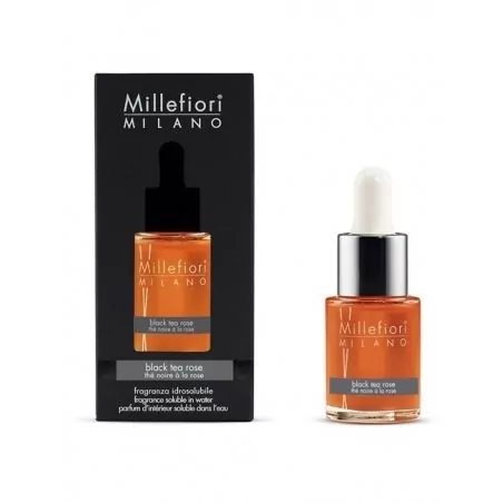 Aroma olej Černý čaj a růže Millefiori Milano - 15 ml