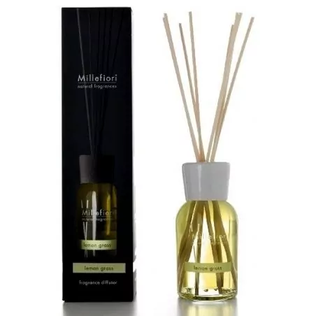 Aroma difuzér Natural Citrónová tráva Millefiori Milano - 500 ml