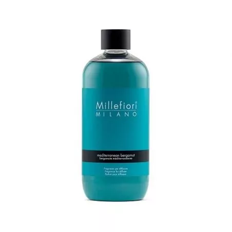 Náhradní náplň do aroma difuzéru Natural Středomořský bergamot Millefiori Milano - 500 ml