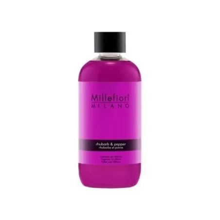 Náhradní náplň do aroma difuzéru Natural Rebarbora a pepř Millefiori Milano - 250 ml