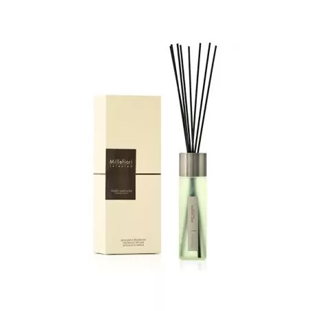 Skleněný difuzér Selected Sametová levandule Millefiori Milano - 100 ml