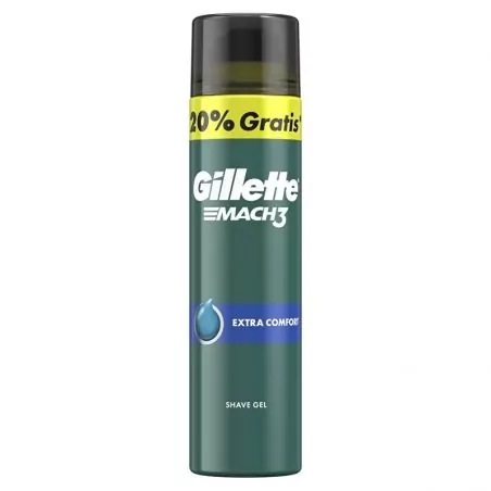 Gel na holení Mach3 Extra Comfort (Shave Gel) 200+ Gillette - 40 ml