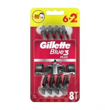 Jednorázová holítka Blue3 Plus 6+ Gillette - 2 ks