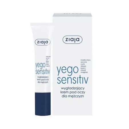 Vyhlazující oční krém pro muže Yego Sensitive Ziaja - 15 ml