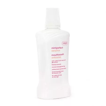 Ústní voda proti zubnímu kazu Sensitive (Mouthwash) Ziaja - 500 ml