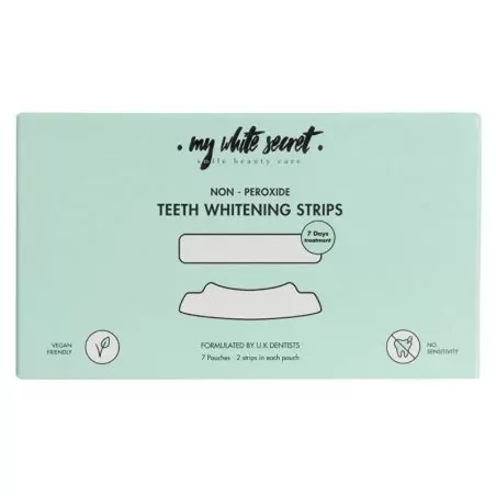 Bělicí pásky na zuby (Teeth Whitening Strips) My White Secret - 7 ks