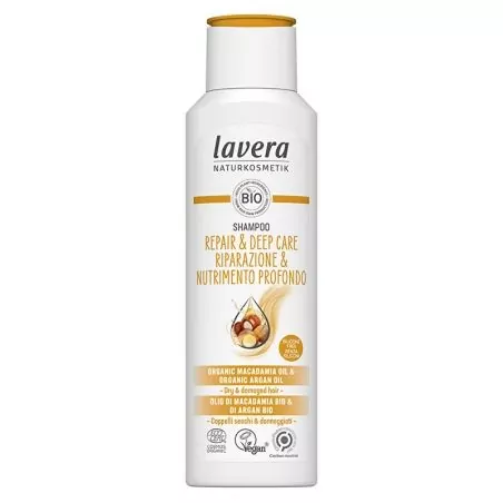 Šampon pro suché a poškozené vlasy Repair & Deep Care (Shampoo) Lavera - 250 ml