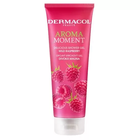 Sprchový gel Divoká malina Aroma Moment (Delicious Shower Gel) Dermacol - 250 ml