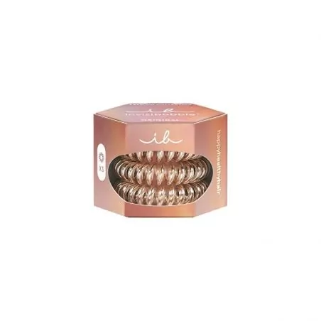 Gumička do vlasů Original Premium Bronze me Pretty Invisibobble - 3 ks