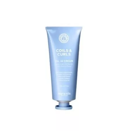 Bezoplachový krém pro kudrnaté a vlnité vlasy Coils & Curls (Oil-In-Cream) Maria Nila - 100 ml