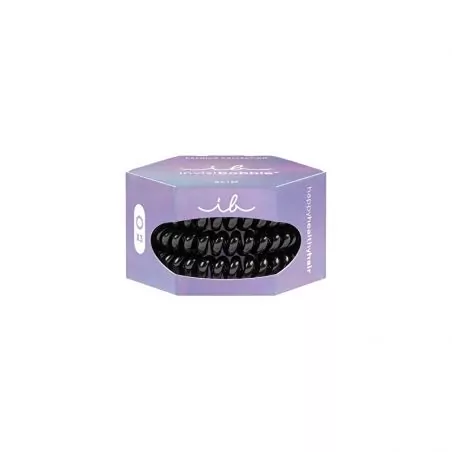 Gumička do vlasů Slim Premium True Black Invisibobble - 3 ks