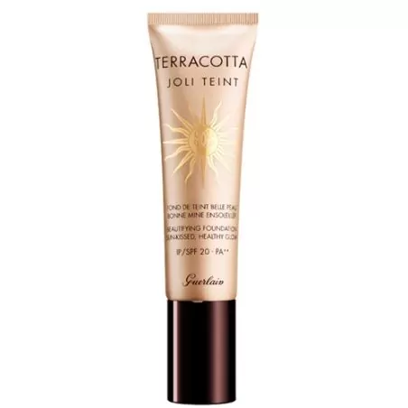 Bronzující a zkrášlující make-up SPF 20 (Terracotta Joli Teint Beautifying Foundation) Guerlain / Odstín: Ebony - 30 ml
