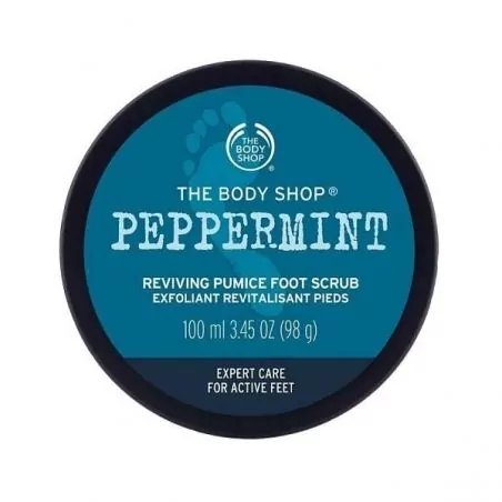 Chladivý peeling na nohy Peppermint (Reviving Pumice Foot Scrub) The Body Shop - 100 ml